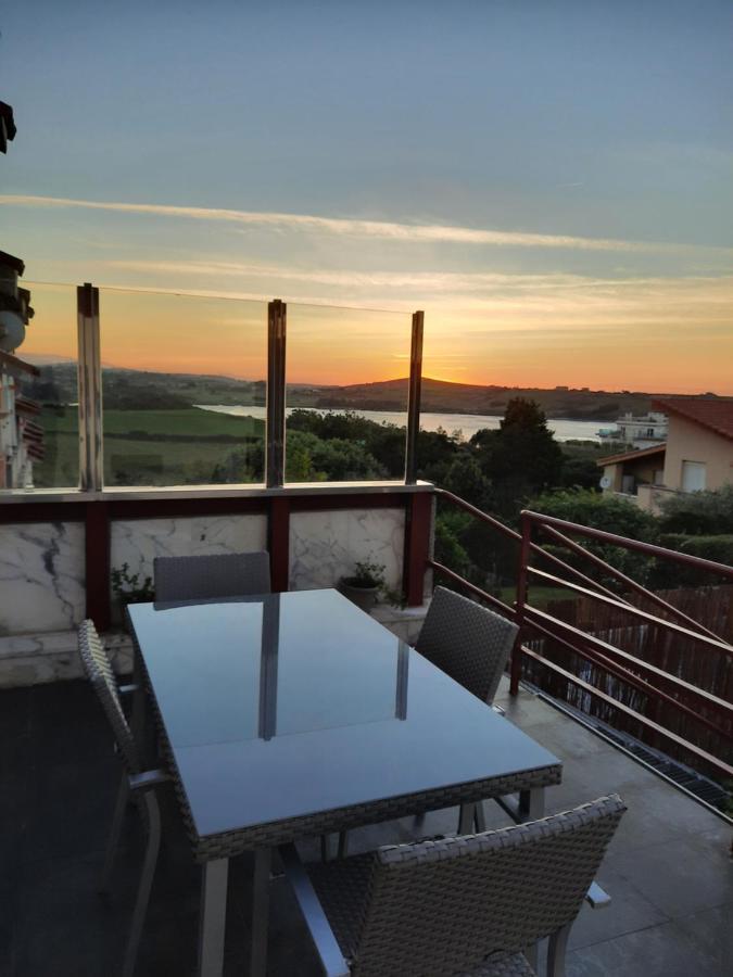 Apartamento Duplex Con Vistas Al Mar Los Girasoles Mogro Luaran gambar