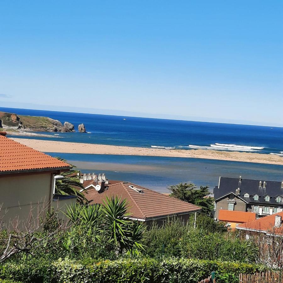 Apartamento Duplex Con Vistas Al Mar Los Girasoles Mogro Luaran gambar